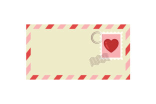 Download Envelope with Heart Stamp - Premium Resources