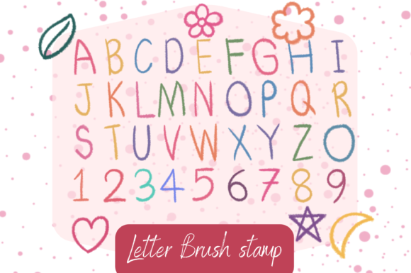 Download Letter Brush Stamp Collection - Brush stamp Collection